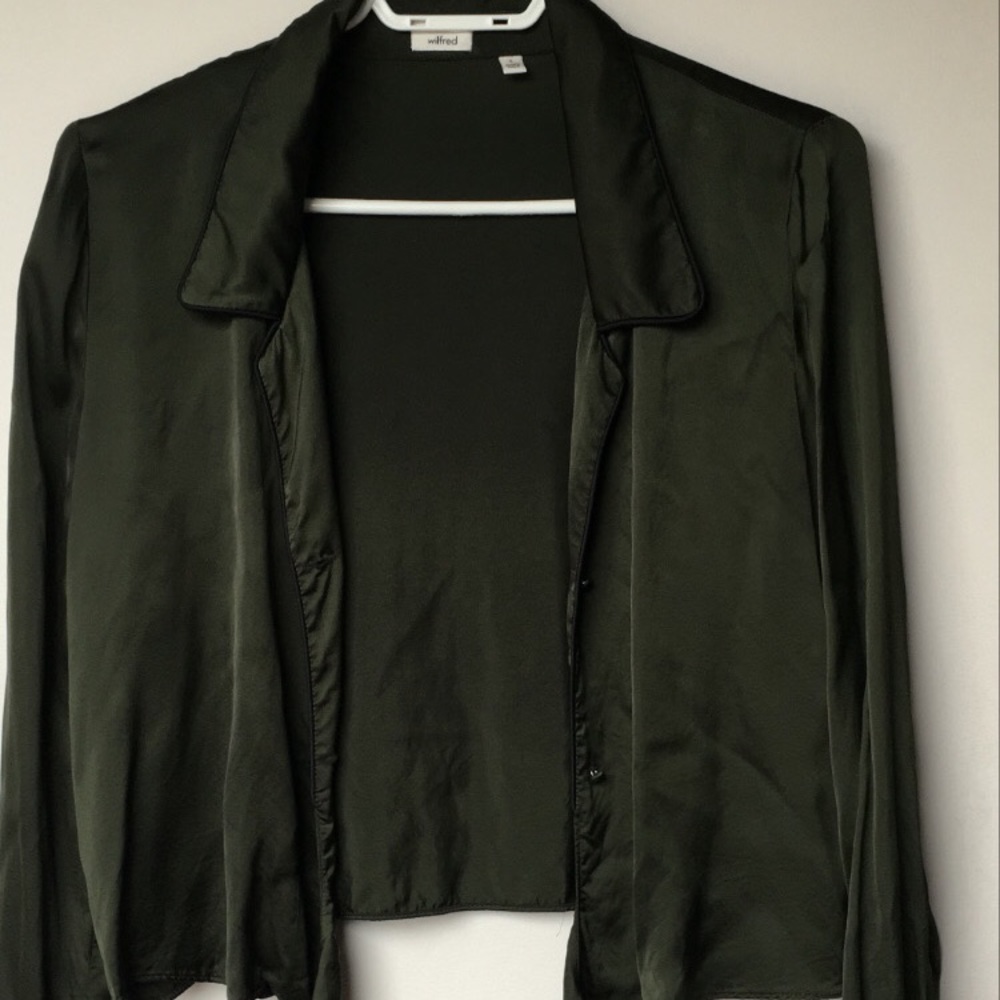 Aritzia Silk Blouse